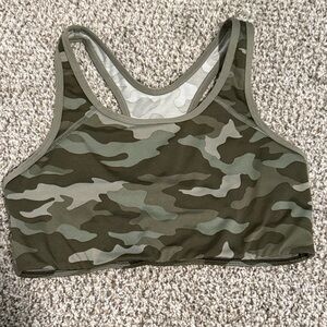 Camo Victoria secret PINK sports bra